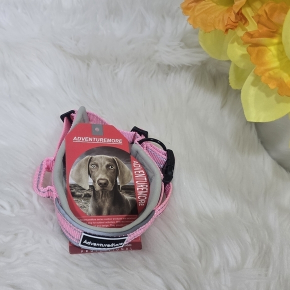 AdventureMore Dog Collar Pink small new - Picture 1 of 2